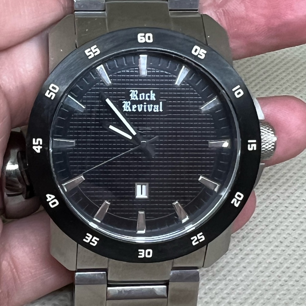 Men’s Rock Revival Stainless Watch